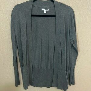 Gently worn sweater cardigan in gray size medium.